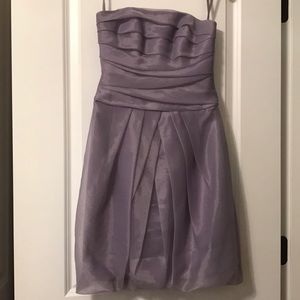 Lavender formal mid-length dress